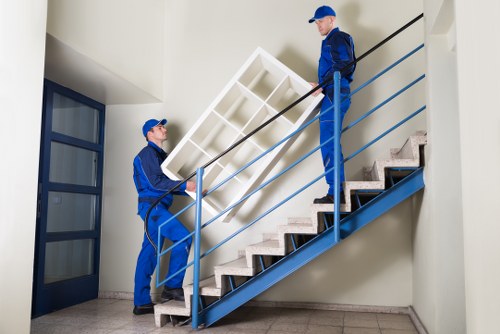 Local house removals team planning a move in Roehampton