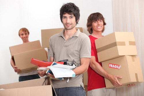 Packing boxes and moving supplies for a Roehampton home move