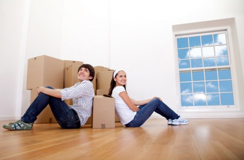 Strong moving boxes and protective packing materials for Roehampton customers