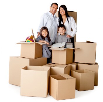 Careful packing and loading for a Roehampton home move
